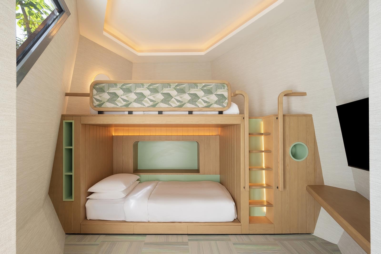 - Secluded in a lush tropical beach enclave, this modern organic-style villa has everything a family needs to escape with its especially designed kids pod.
- Avg Room Size 238 sqm / 2561 sqft
- Mattress Size 1 King and 2 Singles
- Room Capacity 5 guests
- View Ocean
