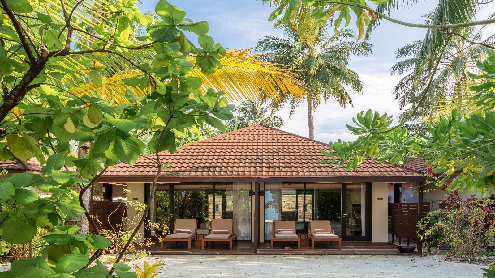 - SIZE: 136 M²
- With all of us craving to spend more quality time with our loved ones, the Family Beach Villas were created with the much-needed family bonding in mind. Located steps away from the inviting lagoon and close to all the facilities, these interconnected Villas are bound to help you make the most of your time in our little island paradise. A true home away from home.