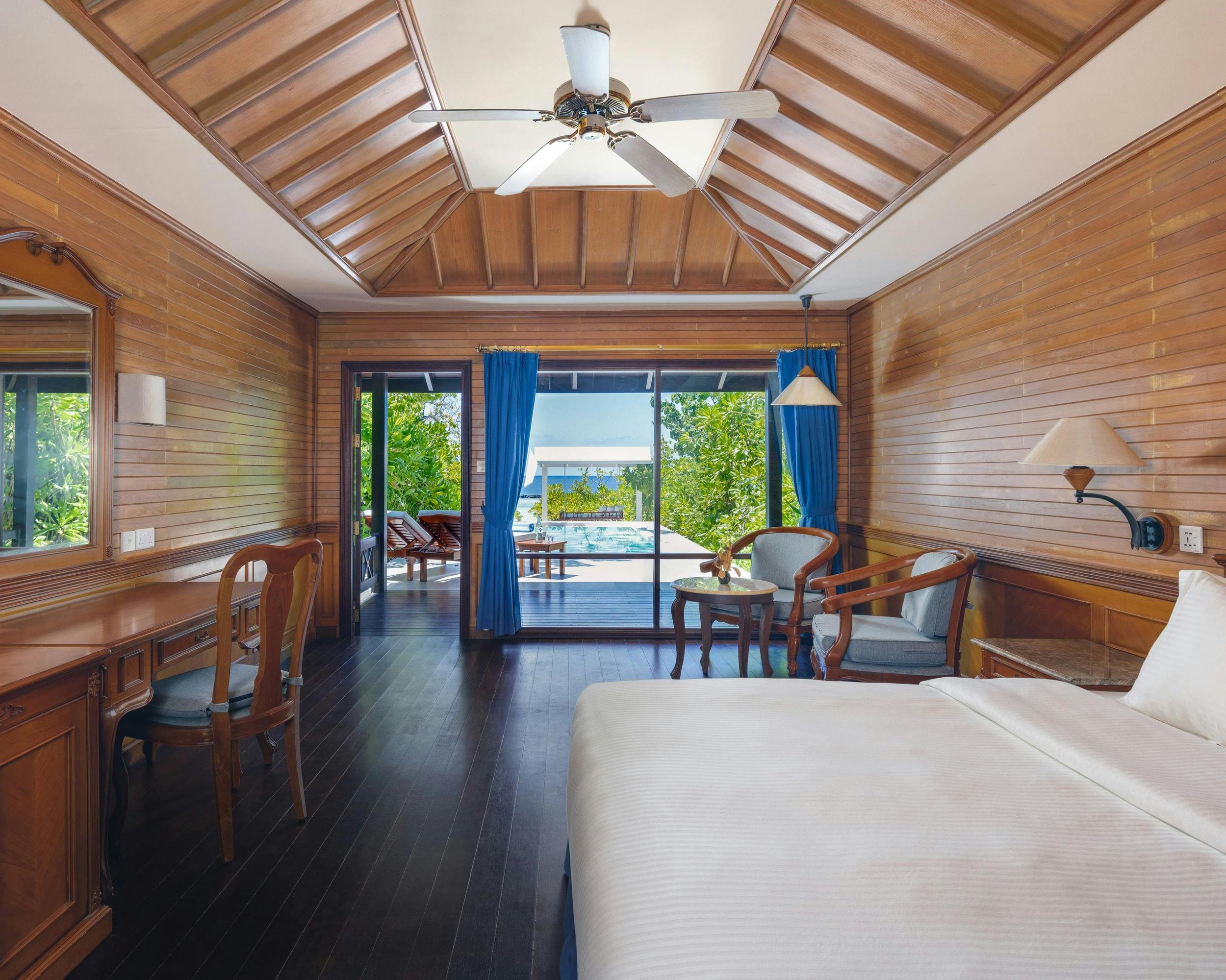 - Nestled along the shoreline, mere steps away from the ocean, Beach Pool Villas merge the charm of Beach Villas with the luxury of your own private pool.
- 125 square metres
- 2 adults, 1 child
- Private pool with sun terrace